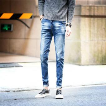 Men 's Korean fashion feet jeans - intl  