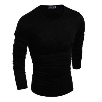 Men's Long Sleeve Base Shirt (Black)  