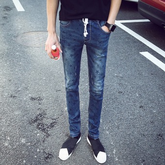 Men's Regular Fit Straight Leg Jeans  