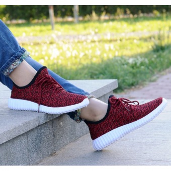 Men's sports shoes coconut Red  