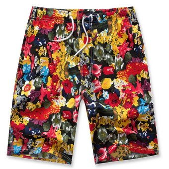 Men's summer thin loose shorts sports beach pants lq426jj  