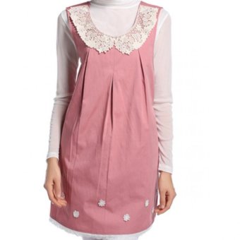 Metal Fiber Radiation-proof Clothes Lace Vest for Pregnant Women Maternity Protect Baby(Pink) - Intl  