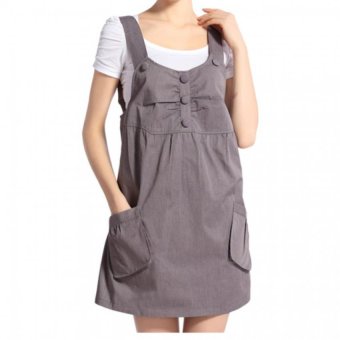 Metal Fiber Radiation-proof Clothes Vest for Pregnant Women Maternity Protect Baby(Grey) - Intl  