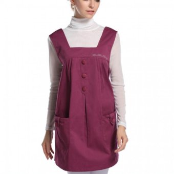 Metal Fiber Radiation-proof Clothes Vest for Pregnant Women Maternity Protect Baby(Purple) - Intl  