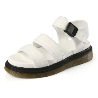 Ms. Casual Flat Sandals-White - Intl  