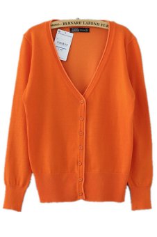 MSSHE Knit Jacket 031412?Orange Red?  