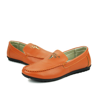 MT fashion casual shoes a pedal shoes Peas (orange) - Intl  