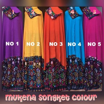 Mukena Songket Colour Warna No.2  