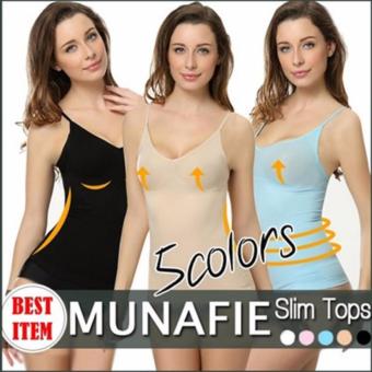 Munafie Atasan Pelangsing Slimming Suit Body Shaper Korset Camisol Tank Top random  