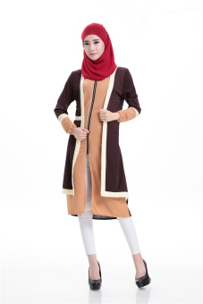 Muslim Women's Dress (Flaxen) - Intl  