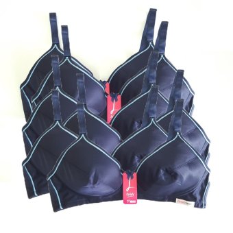 Mybrapanties Bra020 Grosir 6pcs Biru  