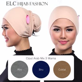 Mysha Hijab - Ciput Arab - Mix 1 by ELC (Get 3 Pcs)  