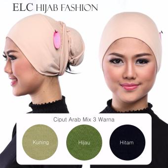 Mysha Hijab - Ciput Arab - Mix 4 by ELC (Get 3 Pcs)  