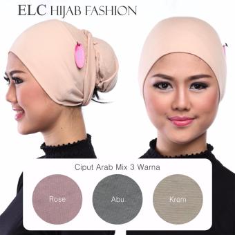 Mysha Hijab - Ciput Arab - Mix 7 by ELC (Get 3 Pcs)  