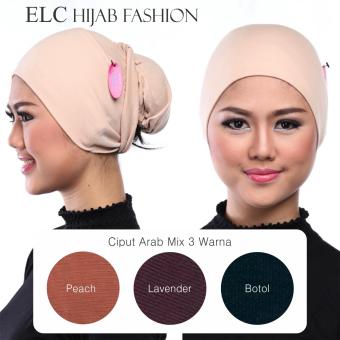 Mysha Hijab - Ciput Arab - Mix 9 by ELC (Get 3 Pcs)  