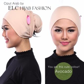 Mysha Hijab - Ciput Arab - No. 21 Hijau Avocado  