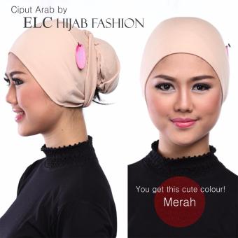 Mysha Hijab - Ciput Arab - No. 36 Merah Cabe  