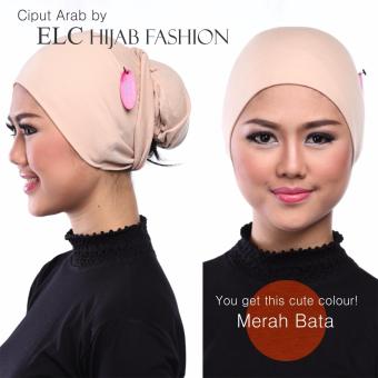 Mysha Hijab - Ciput Arab - No. 38 Merah Bata  