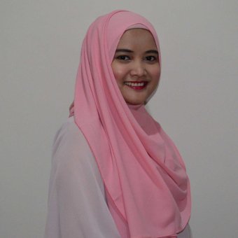 Mysha Hijab ELC Hijab - Pashmina Crepe Diamond - Blush Pink  