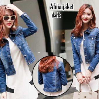 NCR Afnia Blue Denim Jaket  