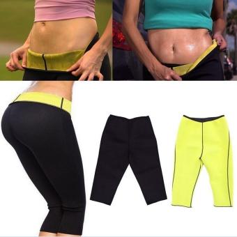 Neoprene Slimming Pants Shaper Weight Loss Yoga Workout Sweat Sauna Burning Shap Wear C575 Shorts - intl  