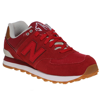 New Balance Lifestyle 574 New England Men's Shoes - Crimson  