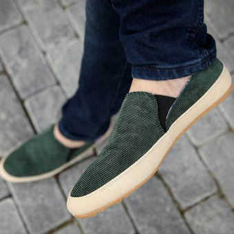 New Men Shoes For Man Flats Men's Casual Shoes Comfortable Summer Shoes (Green) - intl  