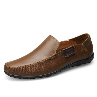 New style men's Slip-Ons & Loafers (khaki) - Intl  