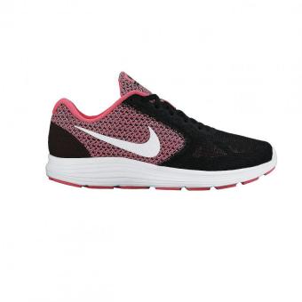 Nike Womens Revolution 3-Hyper Pink/White-Black  