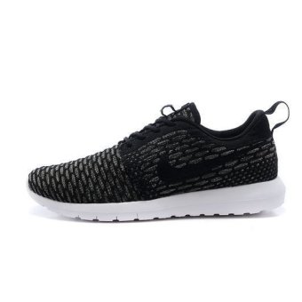 Nike Womens Rosherun Flyknit Running Trainers Sneakers Shoes (Gray/black) - Intl  