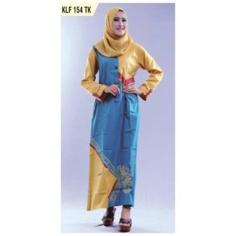 Nuranitex Gamis Bordir Muslim Modern KLF154TK - Elegan  