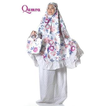 Nuranitex Mukena Katun Jepang Qamra Cantik - Murah  