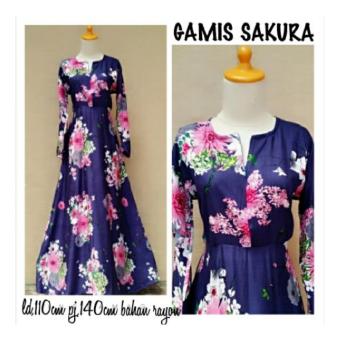 Octacon - Gamis Sakura - XL [ Biru Dongker ]  