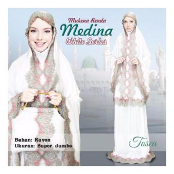 Octacon - Mukena Renda Medina Off White Exclusive [ Tosca ]  