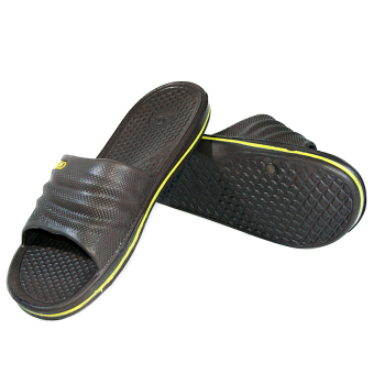 OFASHION Sandal Slop Pria RE-119 - Coklat - 35  