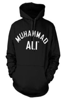 Ogah Drop Sweater Hoodie Muhammad Ali - Hitam  
