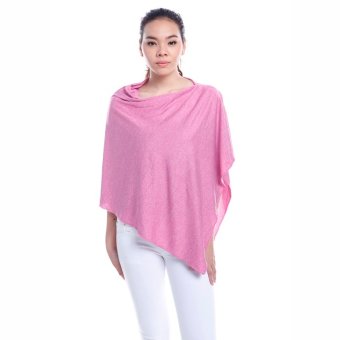 Omama Nursing Wear - Baju Menyusui - Stila Pink Shawl  