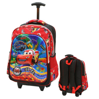 onlan cars mcqueen 5d timbul anti gores tas trolley anak sekolah ukuran sd import merah onlan cars mcqueen 5d timbul anti gores tas trolley anak sekolah ukuran sd import merah