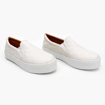 Own Works Slip On Quilted - Putih  