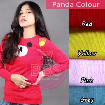 Panda Colour Knit Blouse  