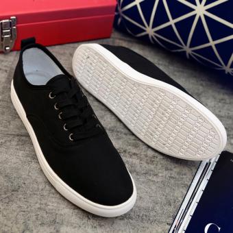 PATHFINDER British Style Soft Canvas Men's Shoes?Black? - intl  