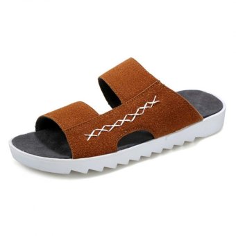 PATHFINDER Men's Breathable Shoes Sandals (Brown) - intl  