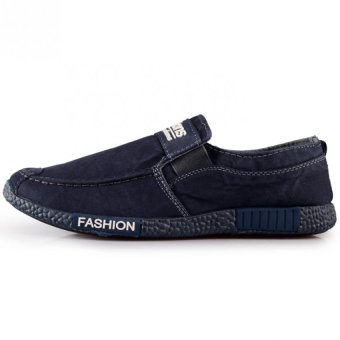 PATHFINDER Men's Fashion Casual Canvas Low Cut Shoes?Blue? - intl  