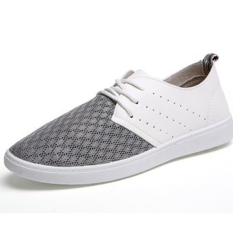 PATHFINDER Men's Summer Fashion Mesh Sneakers (Grey)  
