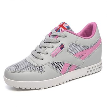 PATHFINDER Women Height increasing 6CM shoes Sneakers (Pink) - Intl  