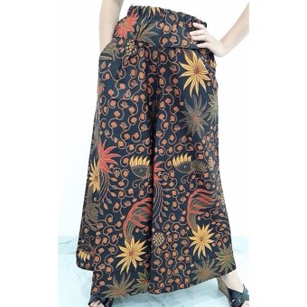 Pitakita Celana Kulot Panjang Batik Motif Matahari  