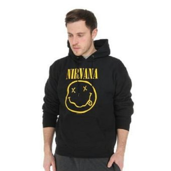 Playclotink Hoodie Nirvana Full Black  