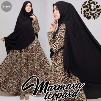 Premierfashionstore Syar'i Leopard2 - Black  