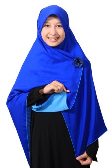 Pure Syaree Hijab Syari Bolak Balik 10 Light Blue - Biru Muda  