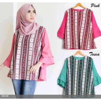 PusatFashion Maika Blouse - Pink  